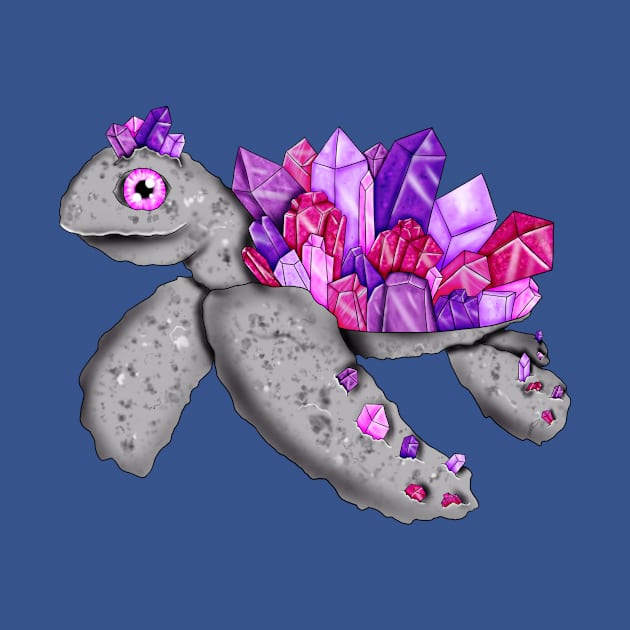 Crystal turtle by Hooked on