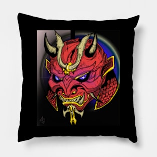 Samurai Oni Pillow