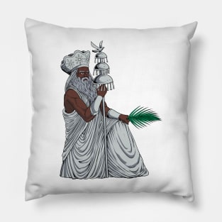 God of the Yoruba religion - Obatala Pillow