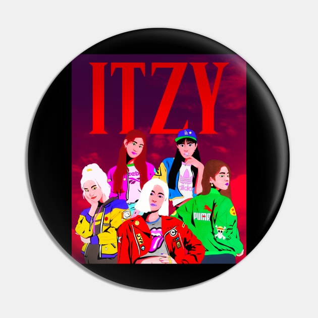 Itzy Skys The Limit Pin by hansoloski