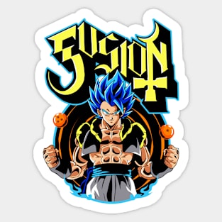 Super Saiyan Blue Evolution Gogeta Sticker – sevenstarperlers