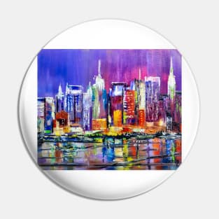 New York - thousands lights Pin