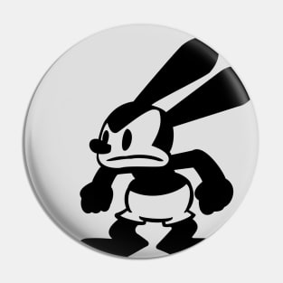 Angry Oswald Pin