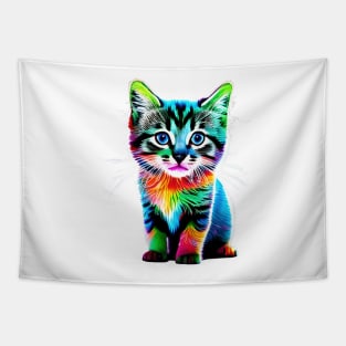 Cute kitten Tapestry