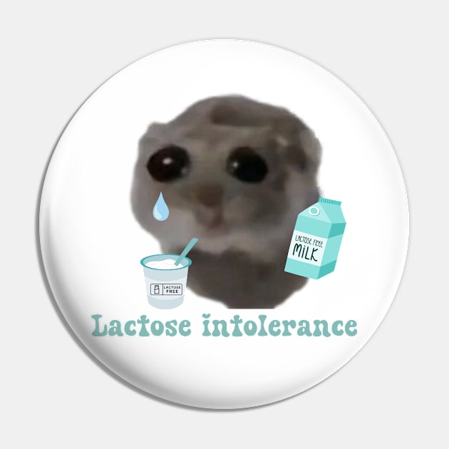 Sad hamster Lactose intolerance Pin by suzanoverart