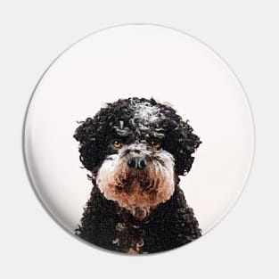 Buster the Havanese Dog Pin