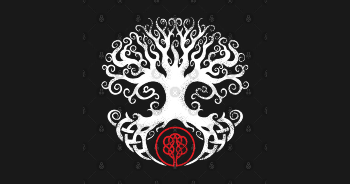 Viking Yggdrasil Symbol - Sacred Tree - Norse Mythology - Valhalla
