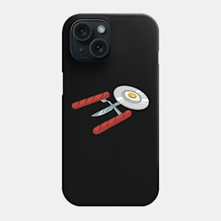 Funny BBQ Spacecraft BBQ Grill Phone Case