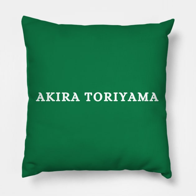 Akira Toriyama Pillow by abahanom