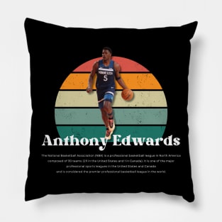 Anthony Edwards Vintage V1 Pillow