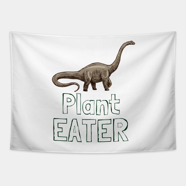 Plant Eater Tapestry by VeganShirtly