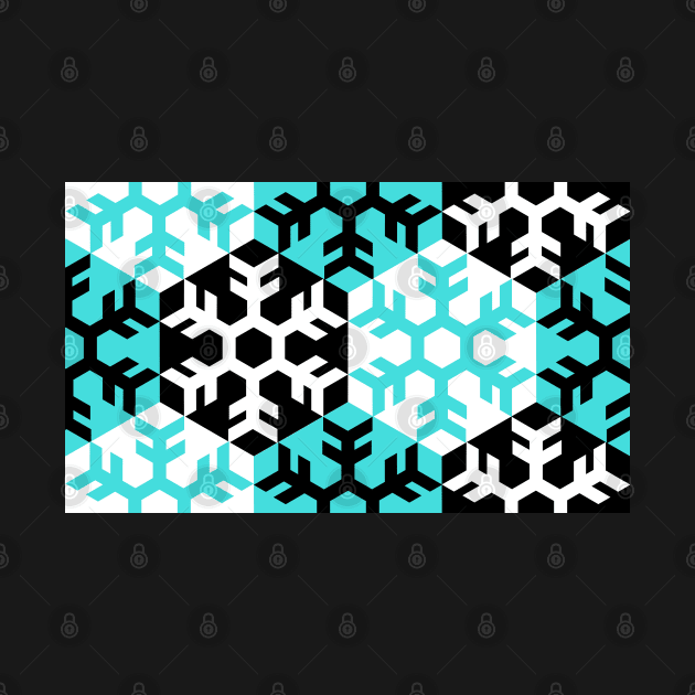 Hexagon Snowflake Pattern by MOULE