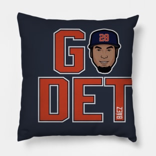 Javier Baez Detroit GO DET Pillow