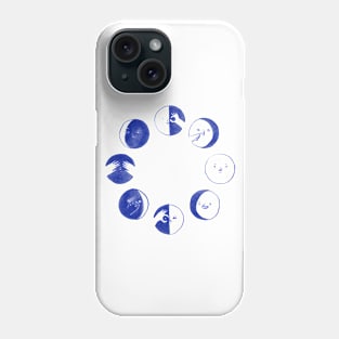 moon face Phone Case