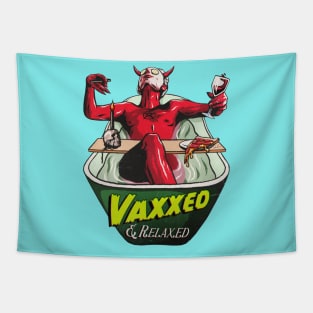 Vaxxed and Relaxed Tapestry