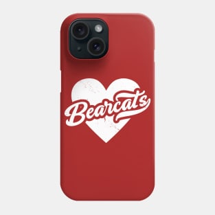 Vintage Bearcats School Spirit // High School Football Mascot // Go Bearcats Phone Case
