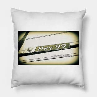 Highway 99, Lynnwood, Washington by Mistah Wilson Pillow