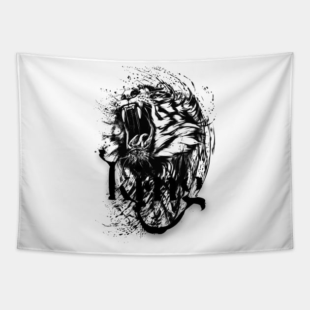 Tiger King Tapestry by TrendsCollection