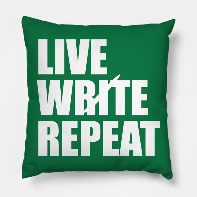 Writer Collection Pillow by Proway Design