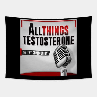 All Things Testosterone Logo Tapestry