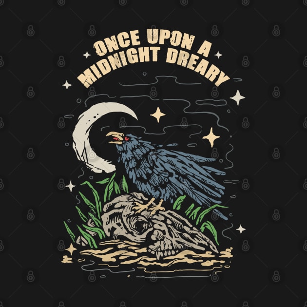 Once upon a midnight dreary by NinthStreetShirts