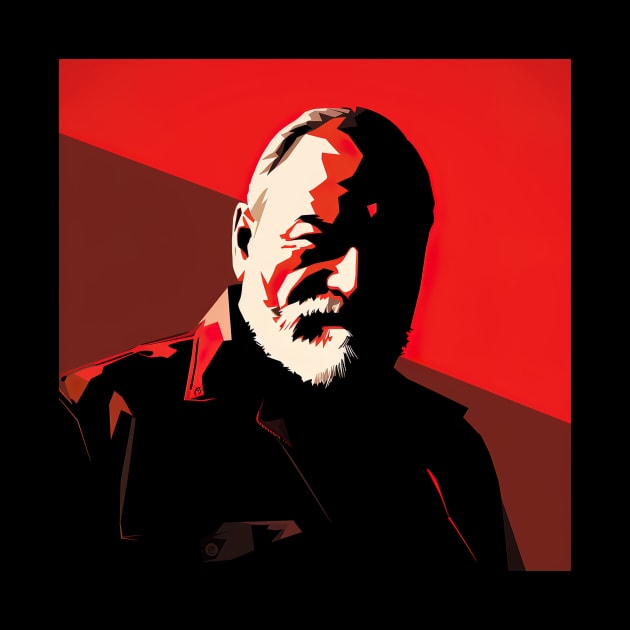 Ernest Hemingway by ComicsFactory