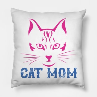 Cat Mom Pillow