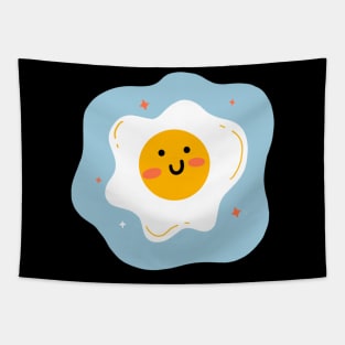 Funny Egg Design Tapestry