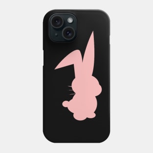 Bunny silhouette Phone Case