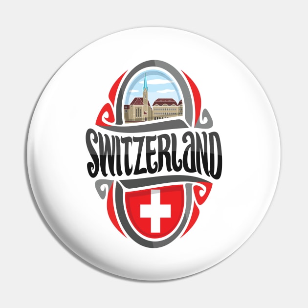 Switzerland Pin by ProjectX23Red