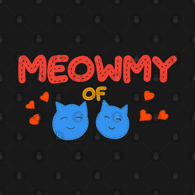Meowmy of two boys by Erena Samohai