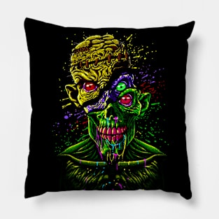 Zombie inside another zombie Pillow