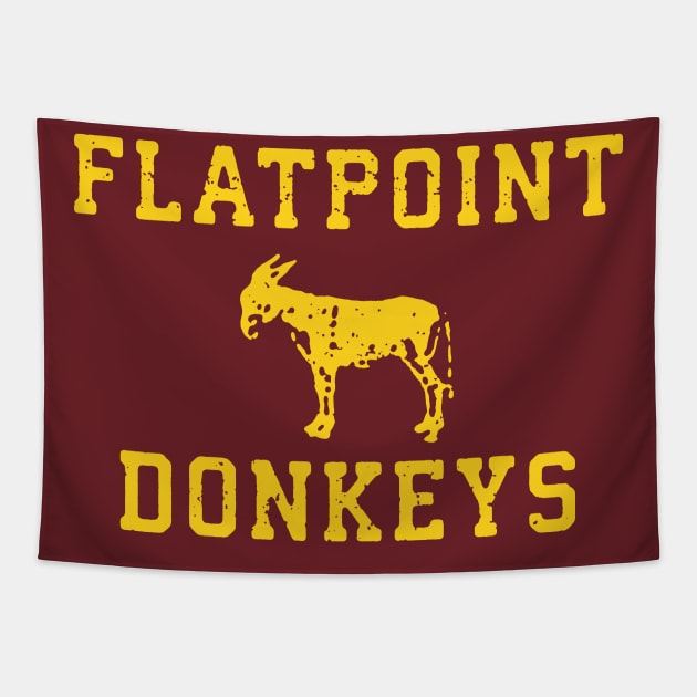 Flatpoint Donkeys Tapestry by LordNeckbeard