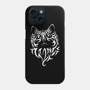 Tribal Cat Design Phone Case