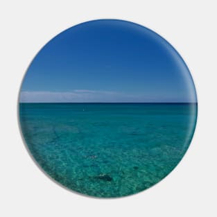 Crystal Clear Ocean Pin