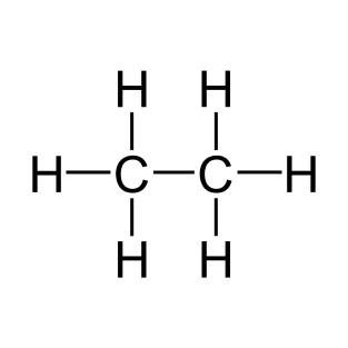 Ethane C2H6 T-Shirt