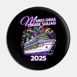 Mardi Gras Cruise Squad New Orleans Family Matching Trip Pin