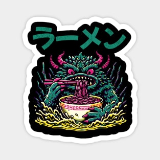 Ramen Sea Monster Magnet