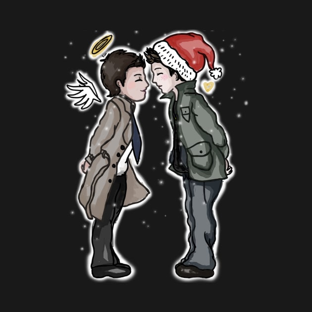 A Destiel Christmas by SuperSamWallace