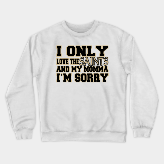 saints crew neck sweatshirt