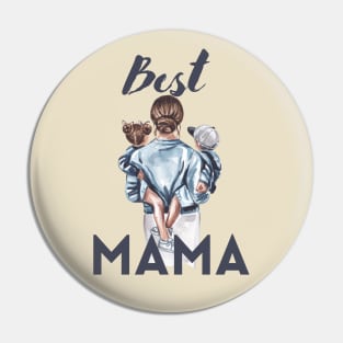 Best Mama Pin