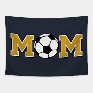 Soccer Mom Gold Tapestry