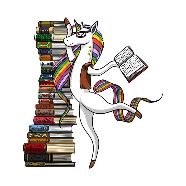 Unicorn Librarian by underheaven