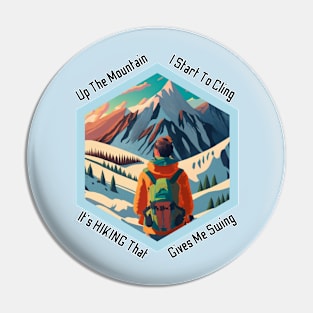 Summit Dreams: Hiking Inspires Me Pin