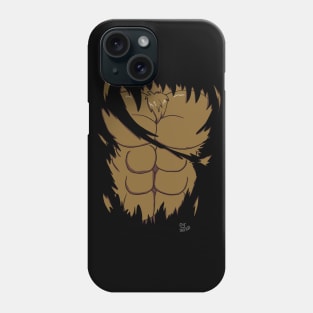 Torn Werewolf T-Shirt Phone Case