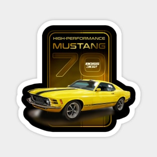 Mustang Boss 302 Magnet