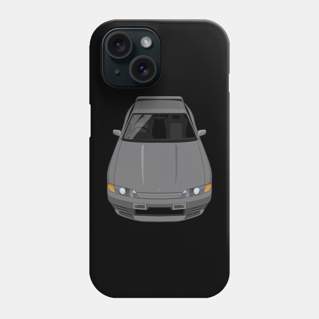 Skyline GTR V Spec R32 - Blue Phone Case by jdmart