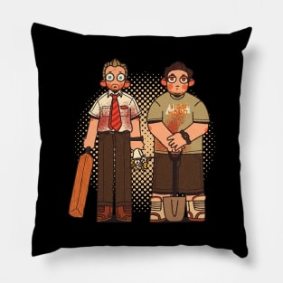 shaw of the dead Cute Pillow