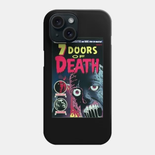 7 Doors of Death VHS box cover v1 Phone Case