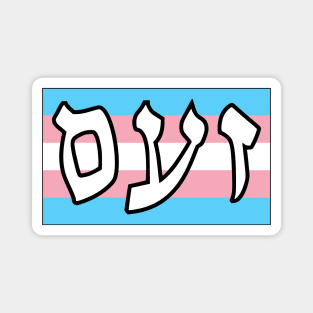 Zaam - Wrath (Trans Pride Flag) Magnet